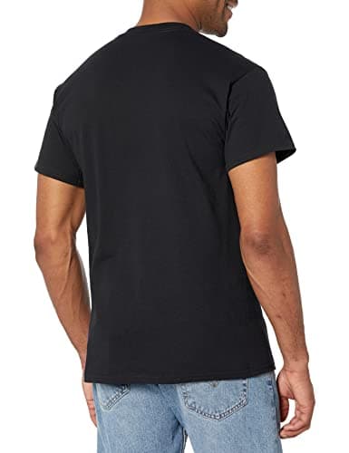 Liquid Blue Men's AC DC Speed Shop T-Shirt, Black, X-Large