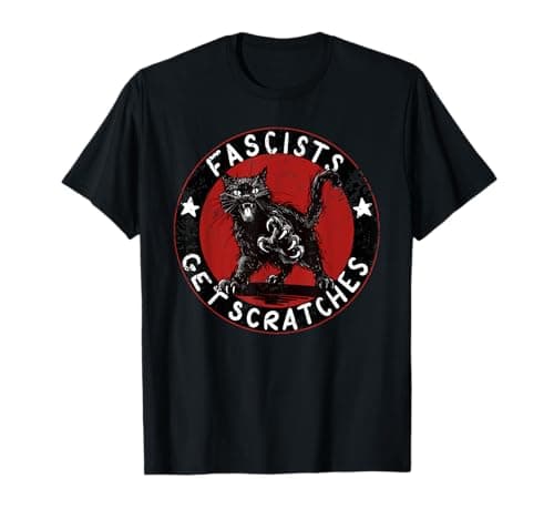 Vintage Black Cats Against Fascists Tee: Análisis Completo
