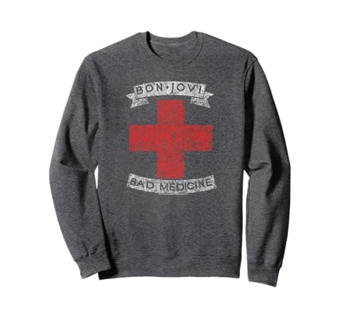 Bon Jovi Bad Medicine Sweatshirt Review: Is It Worth It?
