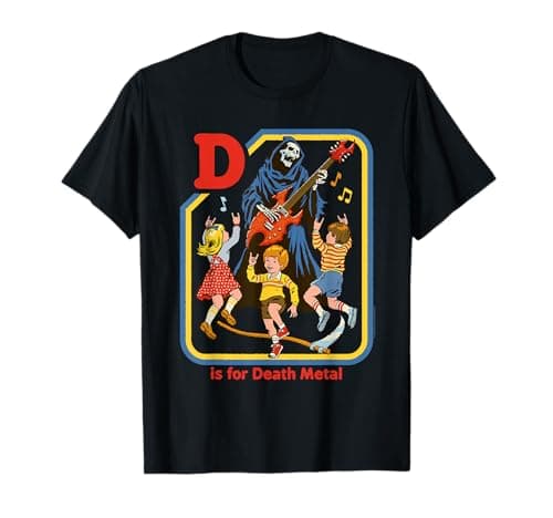 Steven Rhodes D is for Death Metal T-Shirt Review – Worth the Hype?