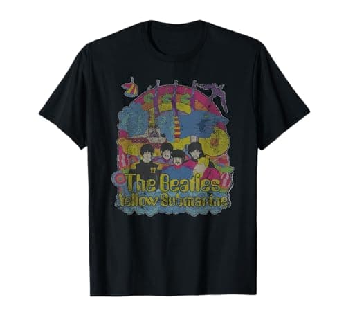 The Beatles - Yellow Submarine Bursting Beatles T-Shirt