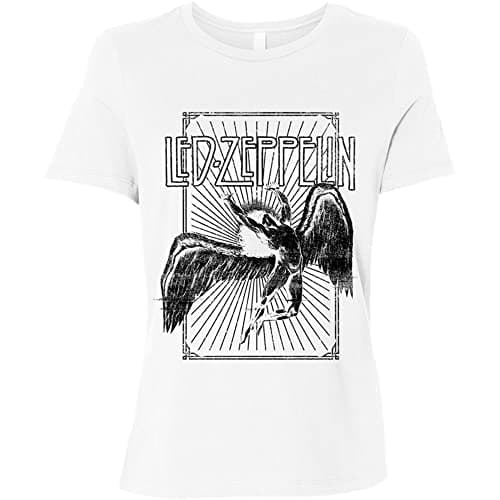 Test du T-Shirt Led Zeppelin Icarus Burst Femme : Mon Avis Complet
