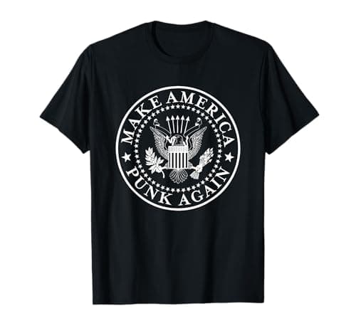 Make America Punk Again Vintage Punk Rock 80s T-Shirt