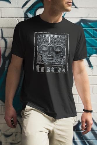 Tool T Shirt for Men & Women 1000 Days Album Black Graphic Crew Neck Short Sleeve Tee - Rock Band Tshirts