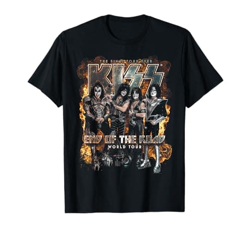 Camiseta KISS End of The Road Tour - Review Completa