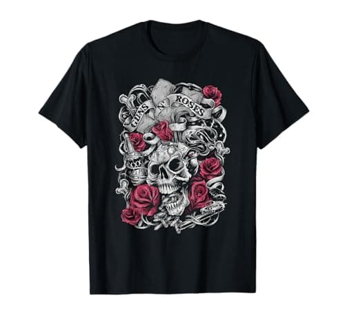Guns N' Roses T-Shirt – Äkta Flourish Skull Recension 2025