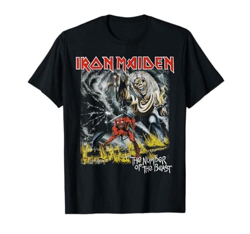 Iron Maiden Eddie Number of the Beast T-Shirt Review 2024