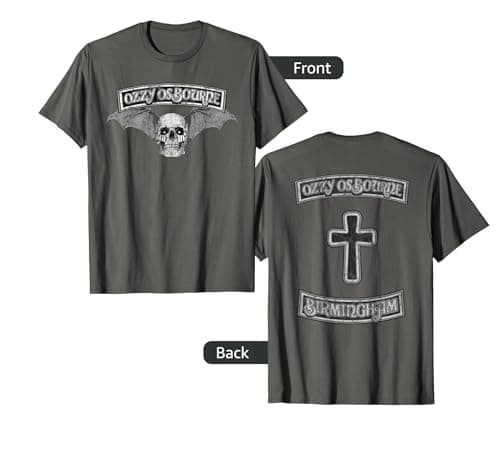 Camiseta Ozzy Osbourne Birmingham Biker Skull – Análisis 2025
