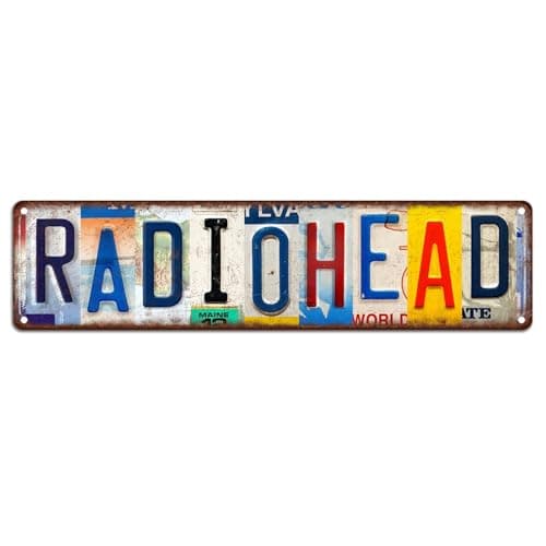 Plaque Métal Radiohead : Test Complet & Avis Final 2025