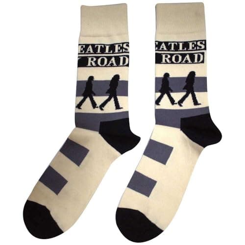 Rock Off officially licensed products The Beatles Abbey Road Crossing Ankle Socks Size One Size