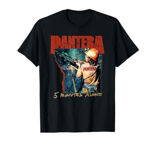 Pantera Official 5 Minutes Alone T-Shirt
