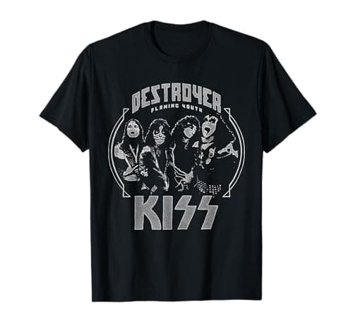 Camiseta KISS Flaming Youth: Análisis Completo 2025