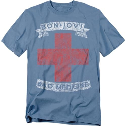 Bon Jovi Bad Medicine T-Shirt Review – New Jersey Album Tee