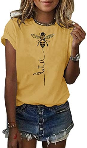Let It Bee Graphic Tee Shirt Review — Comfortable Summer Bee Tee
