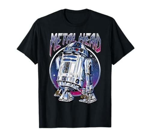Star Wars R2D2 Metal Head Vintage Disney+ T-Shirt Review – Honest Verdict