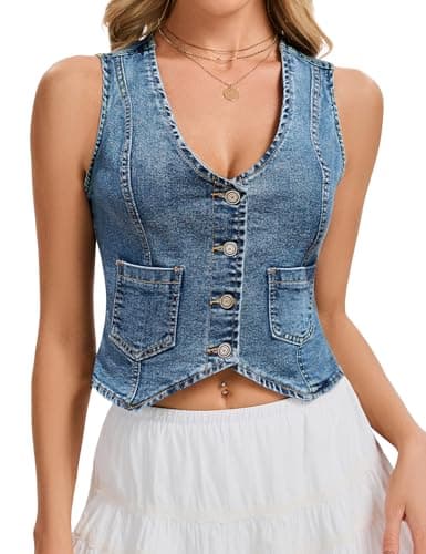 Genhoo Denim Vest Review – Our Honest Verdict on This Cropped Jean Veste