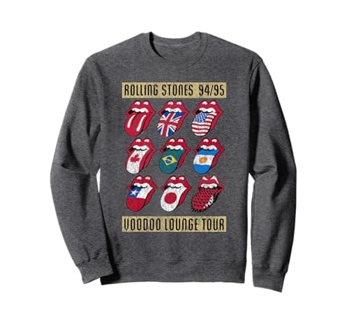Avis Sweat Rolling Stones Voodoo Lounge Charcoal — Mon Test