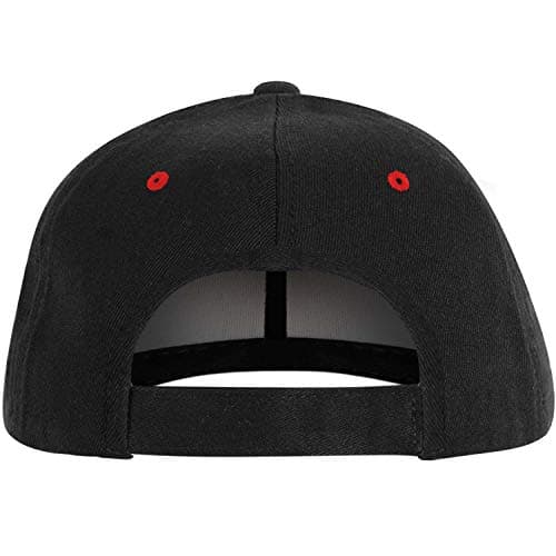 Rolling Stones Men's Classic Tongue Baseball Cap Adjustable Black