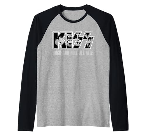 Camiseta KISS All Nite Raglan Baseball - Análisis Completo