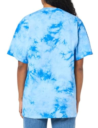 Led Zeppelin Blue Cloud Tee, Blue Tie Dye, Small