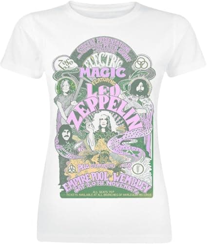 Led Zeppelin T-Shirt Review – Electric Magic Vrouwen Fitted Tee