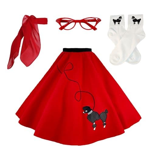 Falda Poodle Años 50: Análisis Completo del Traje Retro