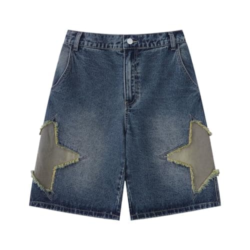 Y2K Denim Shorts POHADON: Review Honesta de los Vaqueros Cortos Grunge Más Vendidos
