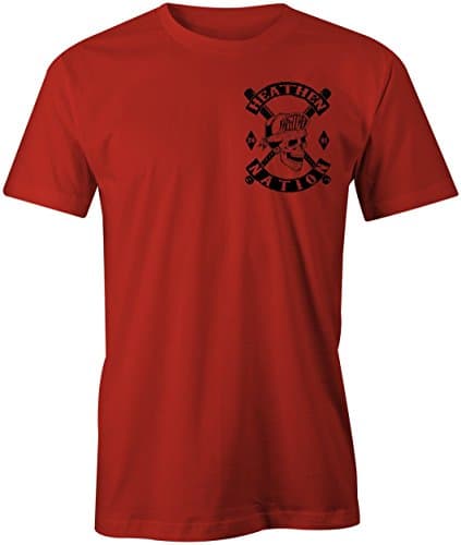Heathen Nation T-Shirt (X-Large, Red)