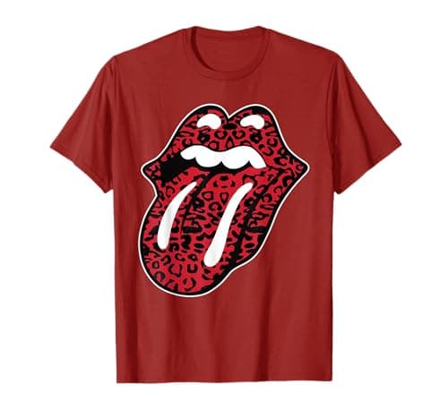 Maglietta Rolling Stones Lingua di Leopardo Rossa - Recensione
