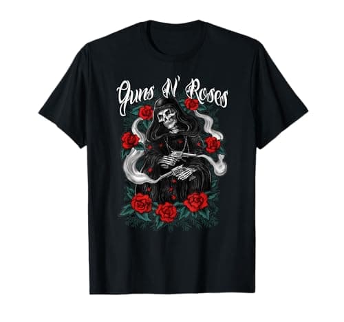 Guns N' Roses Official Roses Reaper T-Shirt Small