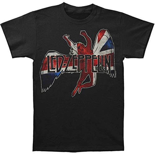 Led Zeppelin Men's Icarus Flag T-Shirt XX-Large Black