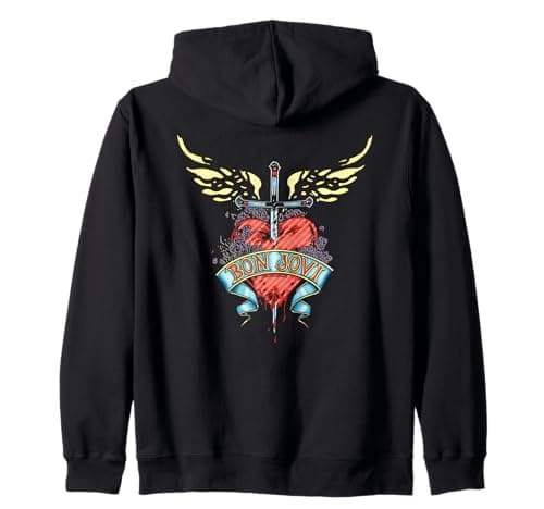 Bon Jovi Daggered Zip Hoodie Review – Honest Take After Wearing It