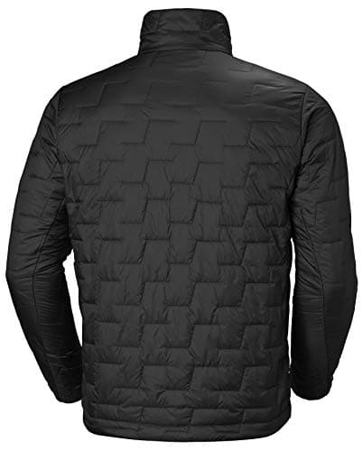 Helly-Hansen Lifaloft Insulator Ski Jacket for Men - Lightweight, Water-Resistant & Windproof with Handwarmer Pockets, 991 Black Matte - Medium