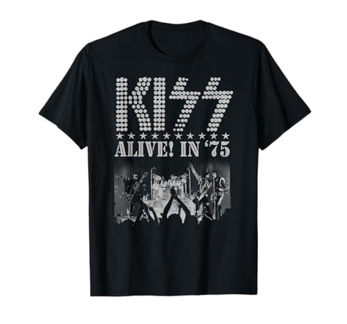 Camiseta KISS Alive in 1975 Tour - Análisis Completo y Opinión
