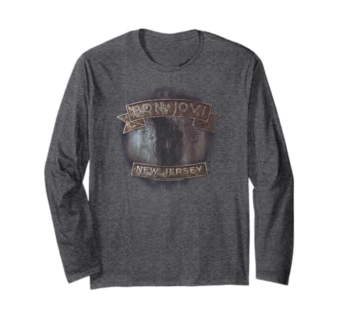 Bon Jovi New Jersey Long Sleeve T-Shirt Review – Official Merch Worth It?