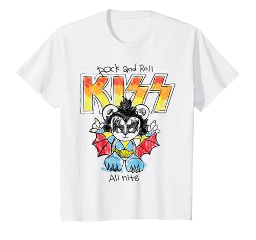 KISS - in The Lines T-Shirt