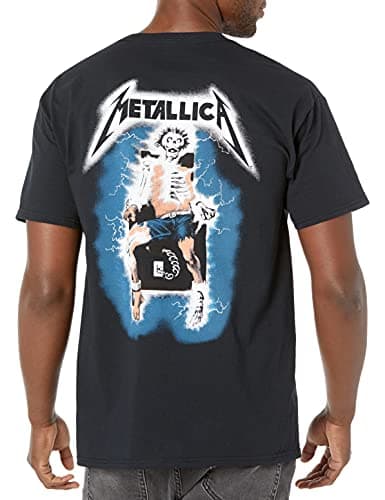 Metallica Ride The Lightning T-Shirt, Large, Black