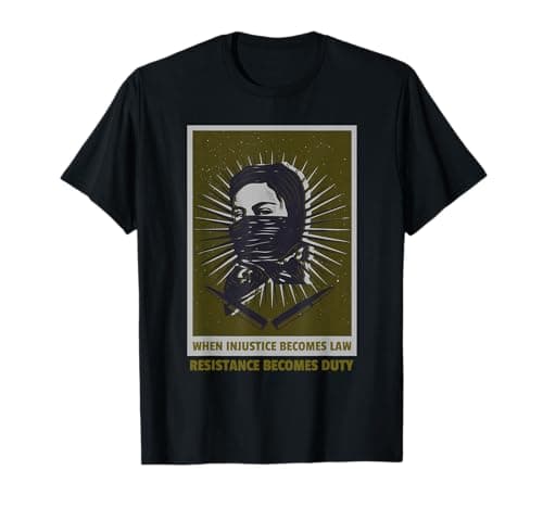 When Injustice Becomes Law Resistance Becomes Duty T-Shirt Review