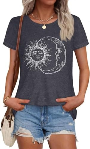 rosemia T-Shirt Damen Test 2025 – Mondmotiv im Check