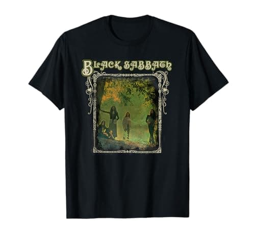 T-Shirt Black Sabbath Official Trees Photo Framed — Test & Avis Complet