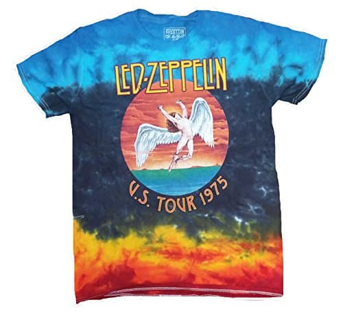 Led Zeppelin Tour 1975 Tie Dye T-Shirt – Svensk Recension 2025