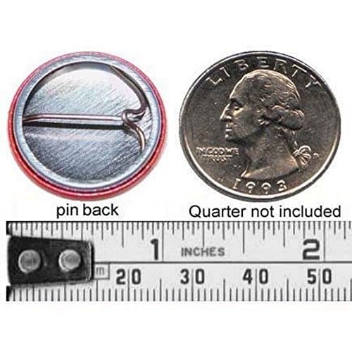 Punk button pin set of 20 1"inch (25mm)