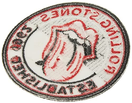 Rockoff Trade RSPAT03 The Rolling Stones Standard Patch: Est. 1962 (Iron On)