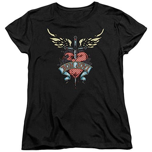 Bon Jovi Women's Cap Sleeve T-Shirt Review: Is This the Best Band Tee for Fans?