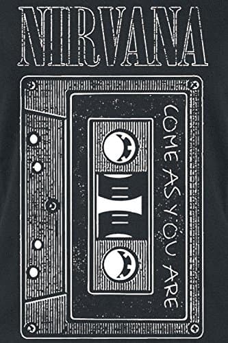 Nirvana As You are Tape Junior Top Medium Black