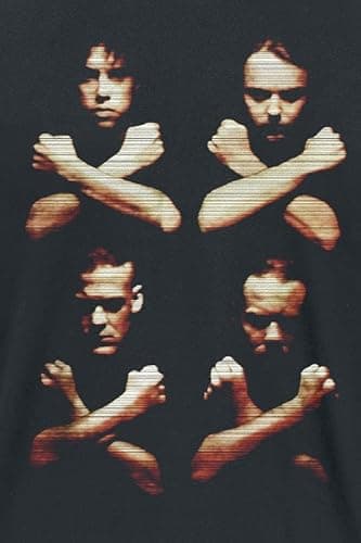 Plastic Head Metallica 'Birth Death Crossed Arms' (Black) T-Shirt (Large)