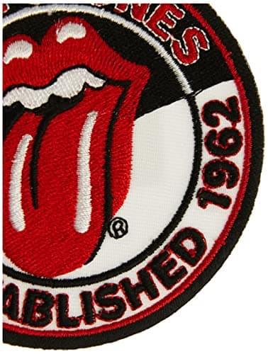 Rockoff Trade RSPAT03 The Rolling Stones Standard Patch: Est. 1962 (Iron On)