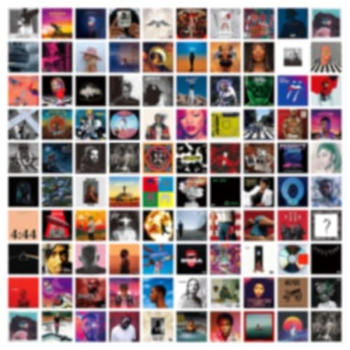 100 Posters Album Cover Musique - Test Complet A ART·ZONE