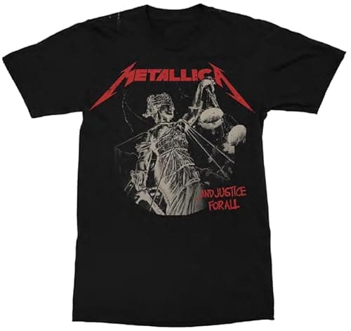 Metallica Justice for All Red Logo Tee – Är den värd pengarna?
