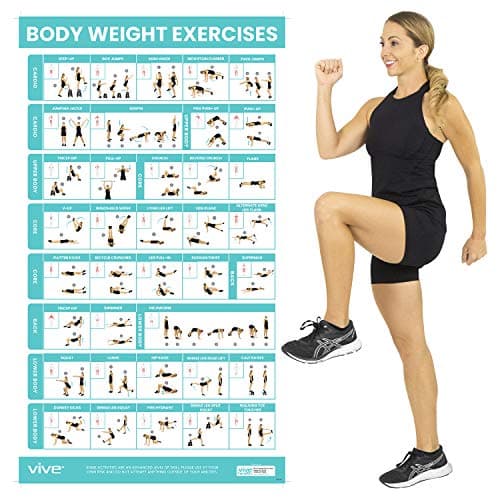 Vive Body Weight Exercise Poster Review – Home Gym Essential?